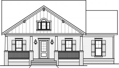 Home Plan - Front View