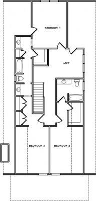 Home Plan - Second Level