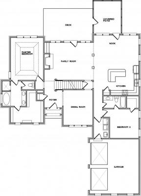 Home Plan - Main Level