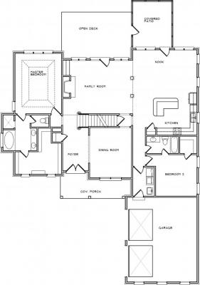 Home Plan - Main Level