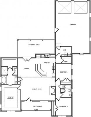 Home Plan - Main Level