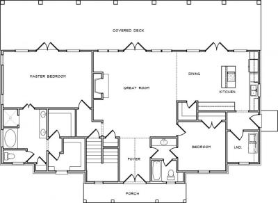 Home Plan - Main Level