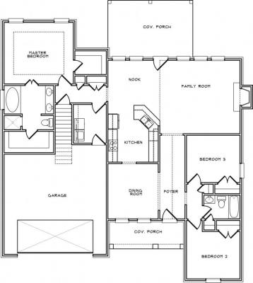 Home Plan - Main Level