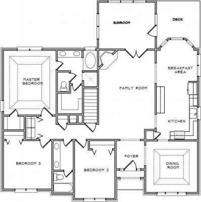 Home Plan - Main Level