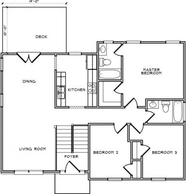 Home Plan - Main Level