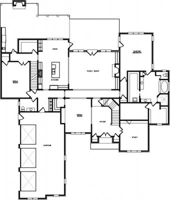 Home Plan - Main Level