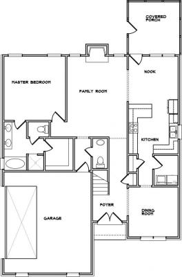 Home Plan - Main Level