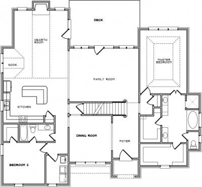 Home Plan - Main Level