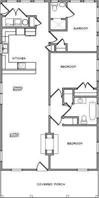 Home Plan - Main Level