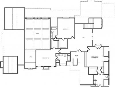 Home Plan - Second Level