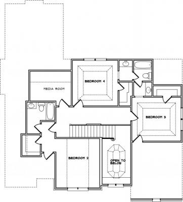 Home Plan - Second Level