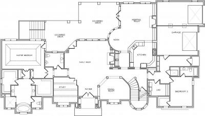 Home Plan - Main Level