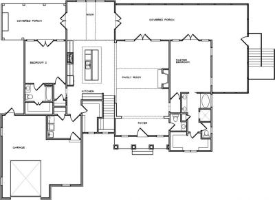 Home Plan - Main Level