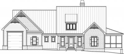 Home Plan - Front View