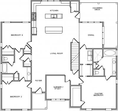 Home Plan - Main Level