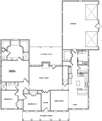 Home Plan - Main Level