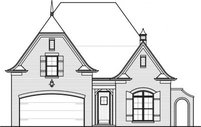 Home Plan - Front View