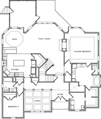 Home Plan - Main Level