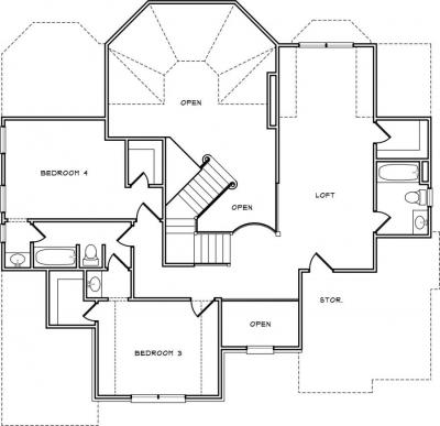 Home Plan - Second Level