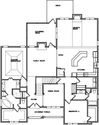 Home Plan - Main Level