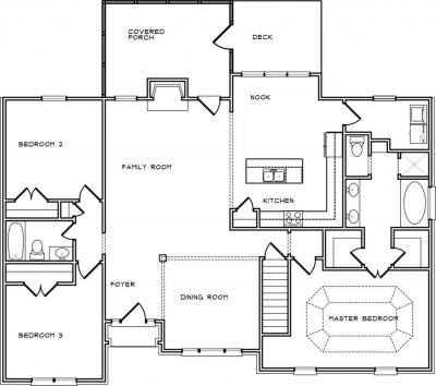 Home Plan - Main Level