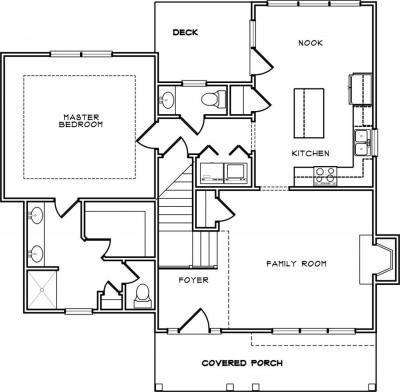 Home Plan - Main Level