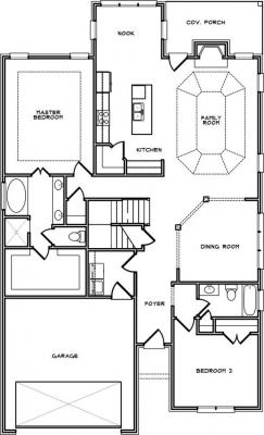 Home Plan - Main Level