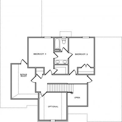 Home Plan - Second Level