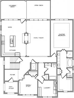 Home Plan - Main Level