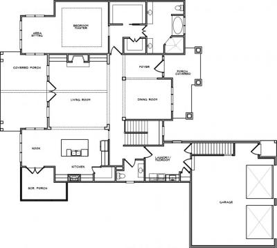 Home Plan - Main Level