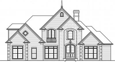 Home Plan - Front View