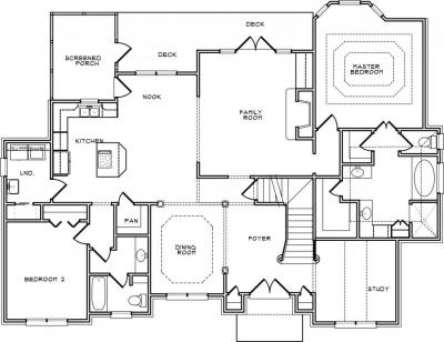 Home Plan - Main Level