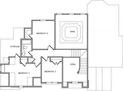 Home Plan - Second Level