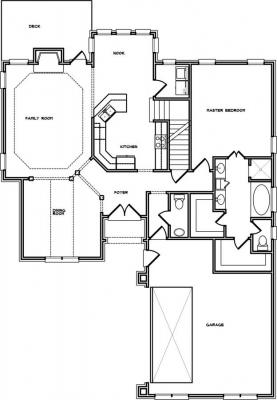 Home Plan - Main Level