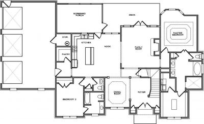 Home Plan - Main Level