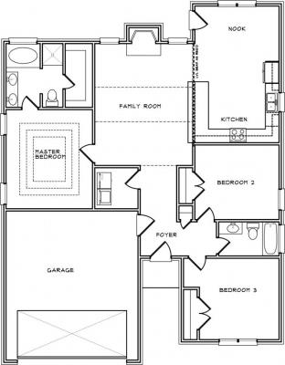 Home Plan - Main Level