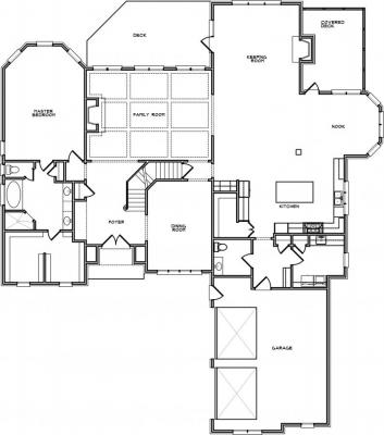 Home Plan - Main Level