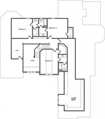 Home Plan - Second Level