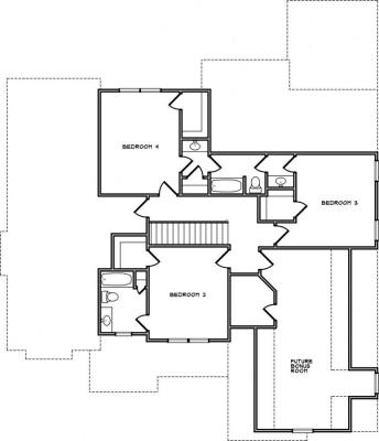 Home Plan - Second Level