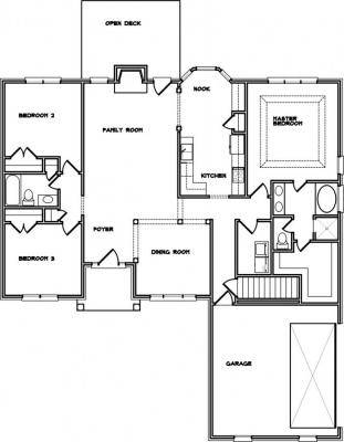 Home Plan - Main Level