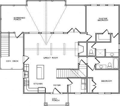 Home Plan - Main Level