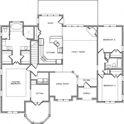 Home Plan - Main Level