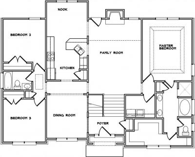 Home Plan - Main Level