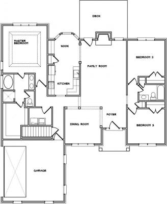 Home Plan - Main Level