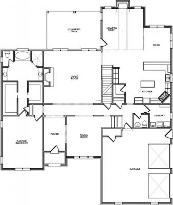 Home Plan - Main Level