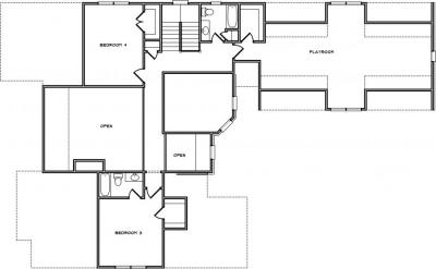 Home Plan - Second Level