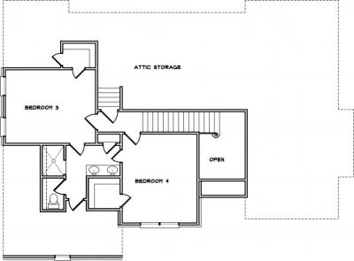 Home Plan - Second Level