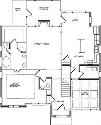 Home Plan - Main Level