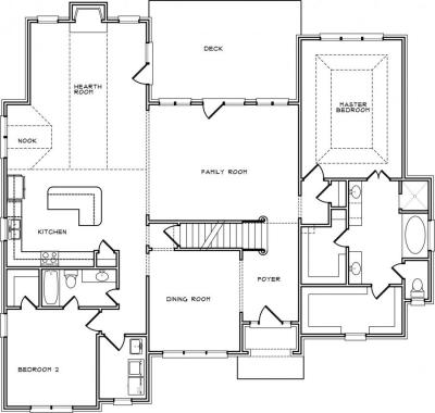 Home Plan - Main Level