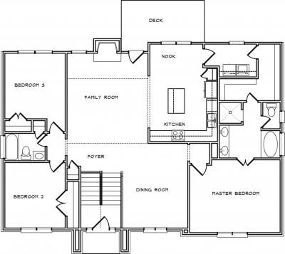 Home Plan - Main Level